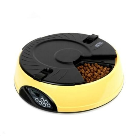 Automatic Pet Feeder with Timer – Smart Food Dispenser for Cats & Dogs (Scheduled Feeding System)