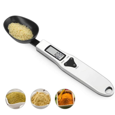 Digital Measuring Spoon Scale – Precision Kitchen Food Scale for Cooking & Baking